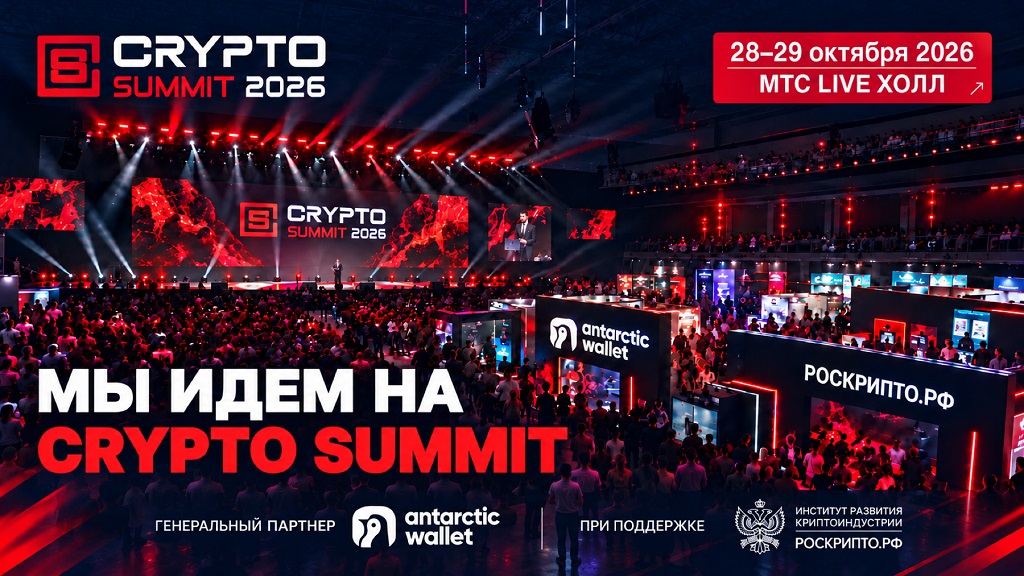 МЫ ИДЁМ НА IX CRYPTO SUMMIT!